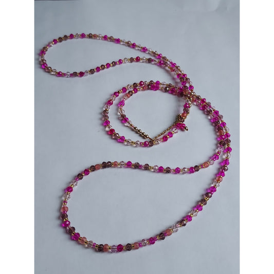 Pink Punch (waist bead)