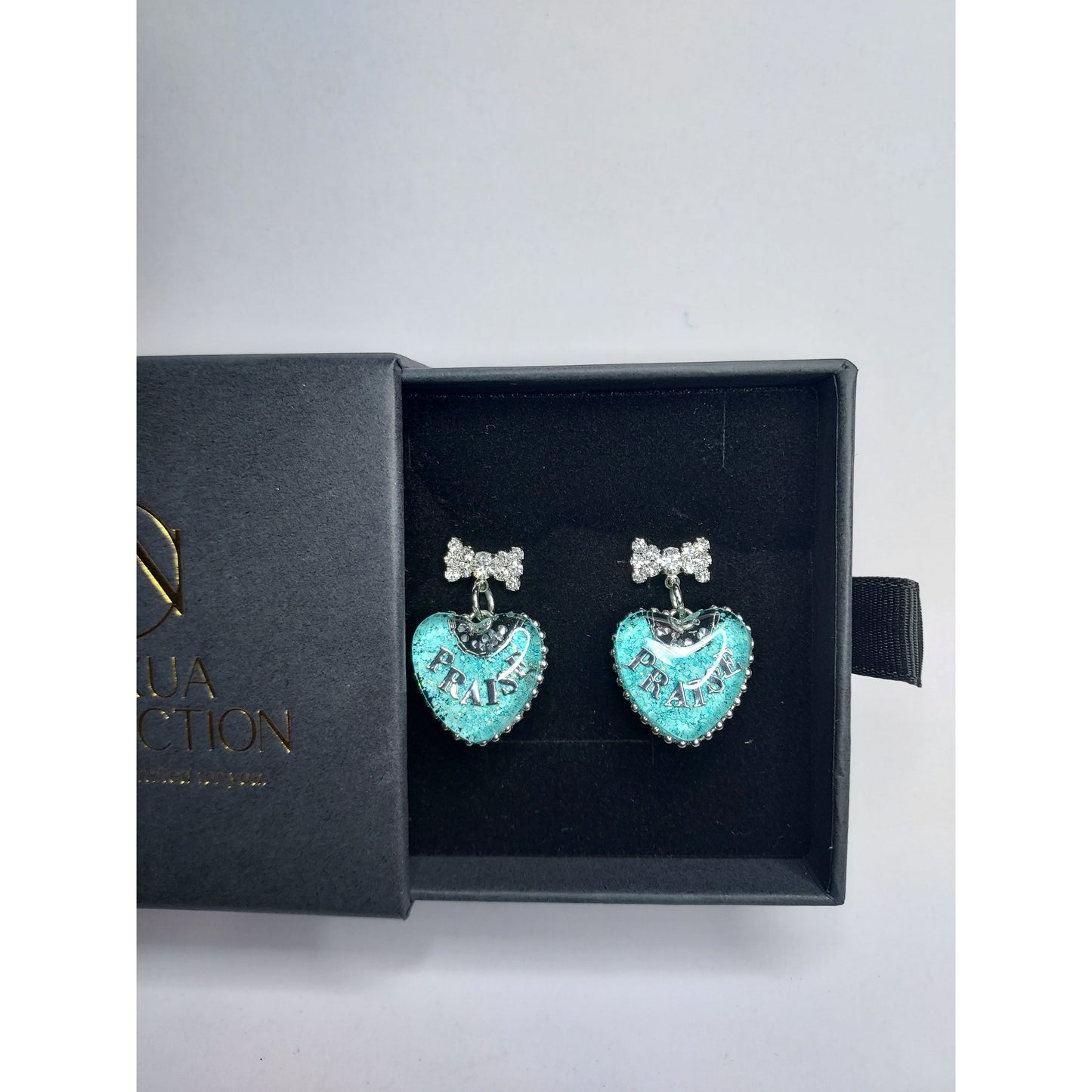 Elisa Bow (Personalized earrings]